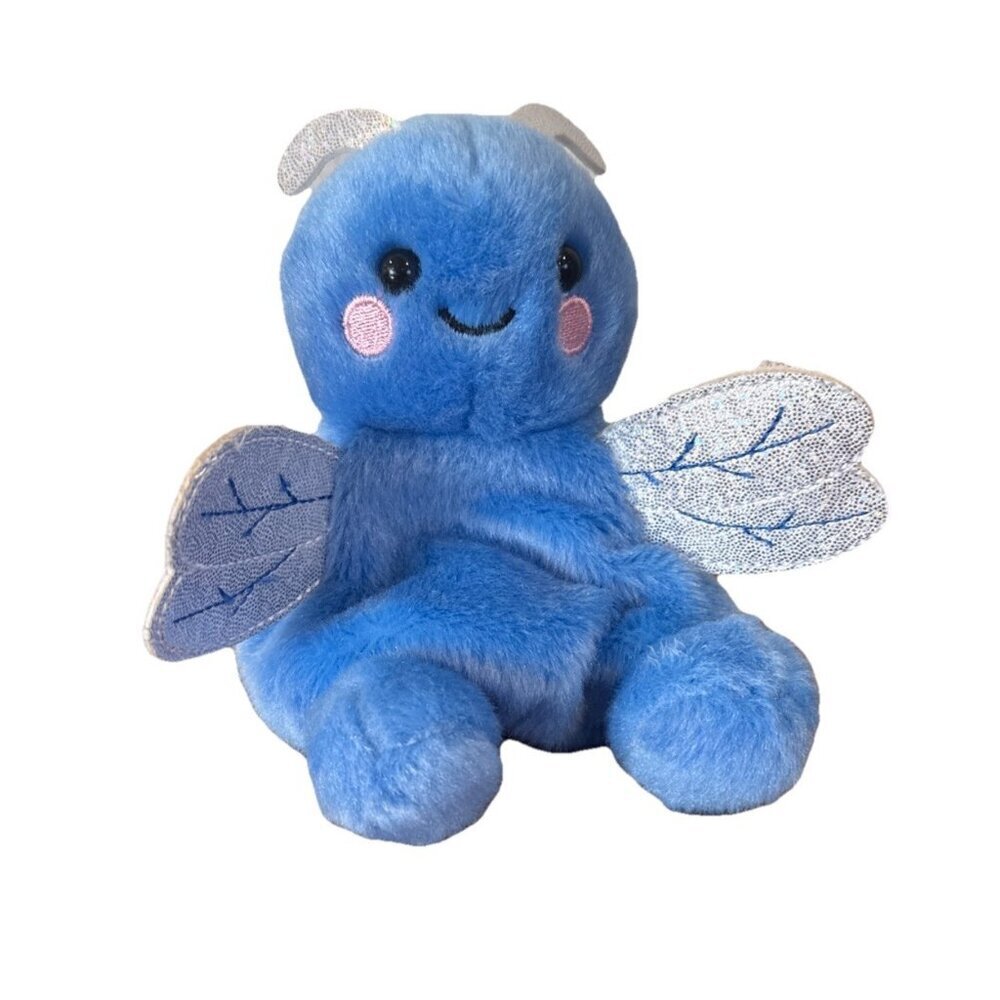 Aurora Palm Pals Dart Dragonfly Blue 5" #33889 Plush Stuffed Animal Toy